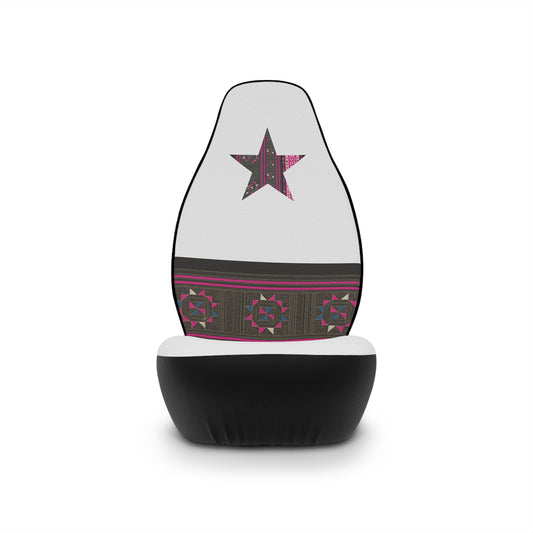 Hmong Heritage Pattern Star Car Seat Covers | Stylish Automotive Accessories, Car Decor, Unique Gifts, Road Trip Essentials, Home Decor