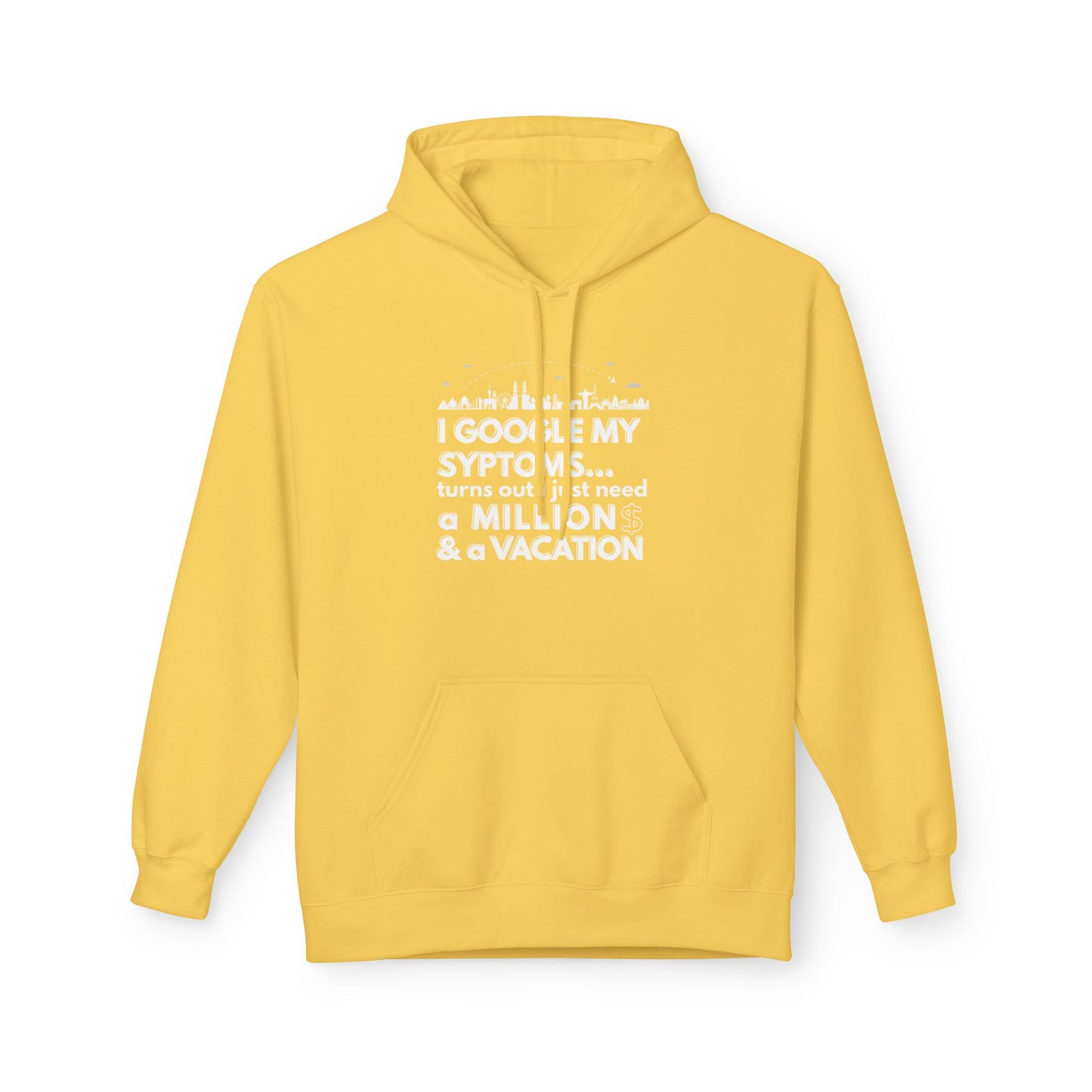 Google Syptoms Hoodie, Funny Hoodie, Gift for Travel Lovers, Casual Wear, Comfortable Sweater