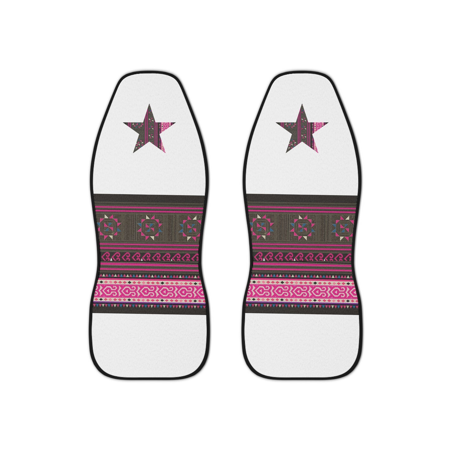 Hmong Heritage Pattern Star Car Seat Covers | Stylish Automotive Accessories, Car Decor, Unique Gifts, Road Trip Essentials, Home Decor