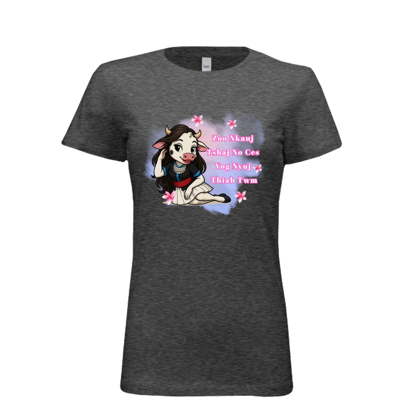 BLACK HEATHER - FRONT